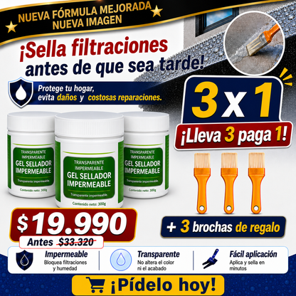 GEL SELLADOR IMPERMEABLE ™ | ORIGINAL